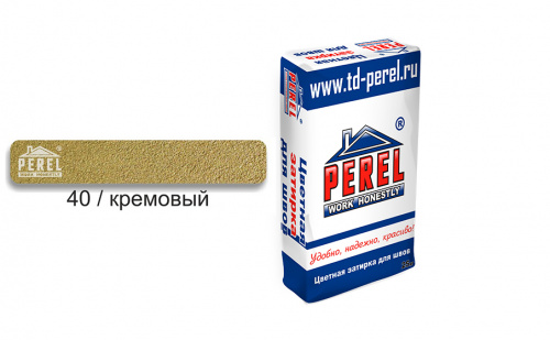 Perel RL Цветная затирка для камня 0440, 25 кг, Кремовая